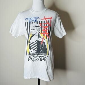 Pink the Artist Beautiful Trauma 2018 World Tour Boston T-Shirt